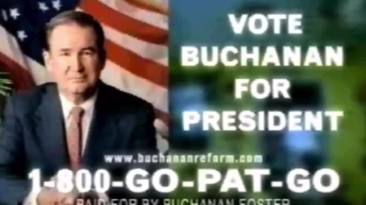 For Spanish, Press 1 - Pat Buchanan 2000 campaign ad:
