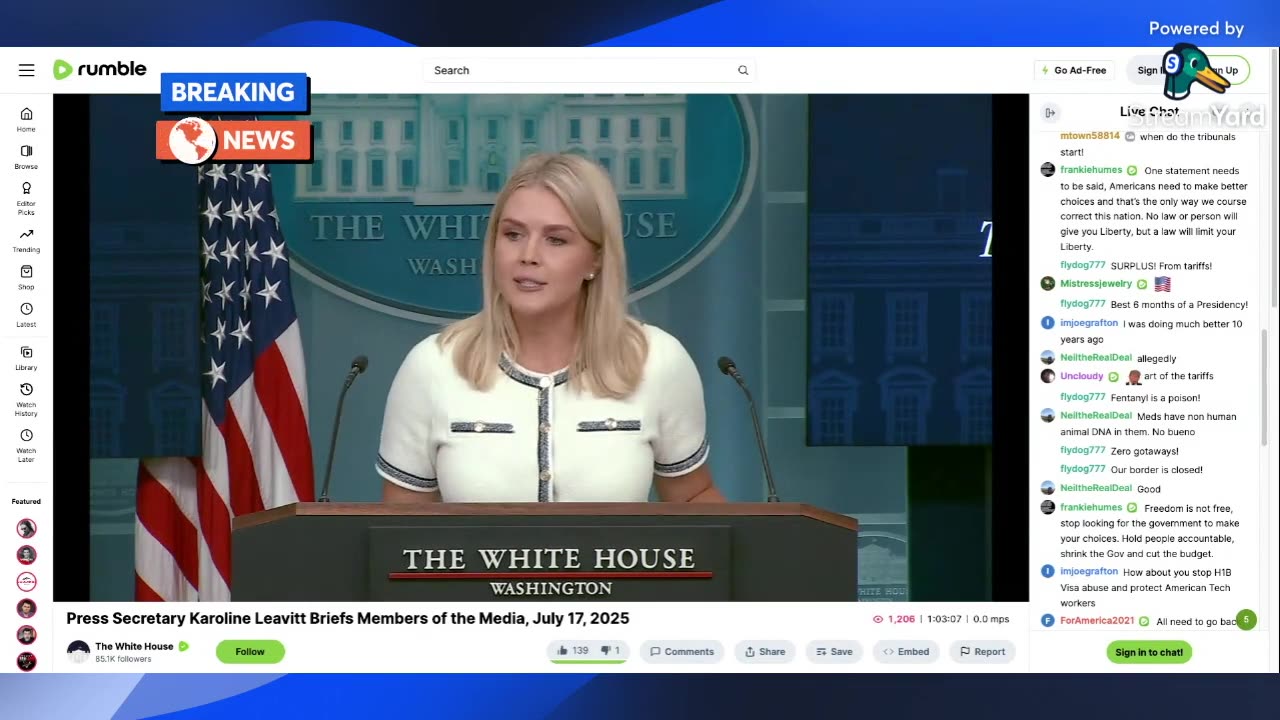 Mainstream media enemy of the people no coverage on fentanyl conference.