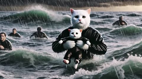 Kittens chased by Doll Ghost👻 and the Ending?😺