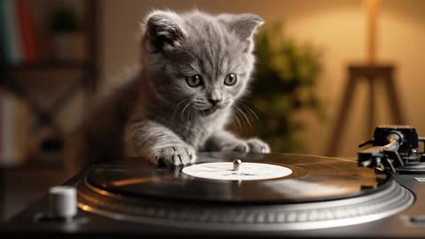 DJ Kitten Drops the Beat – Viral AI Video You’ll Replay!
