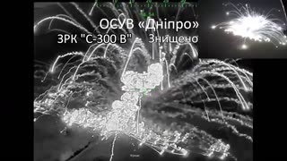 💥 Destruction of Russian S-300V air defense system in the Zaporizhzhia region