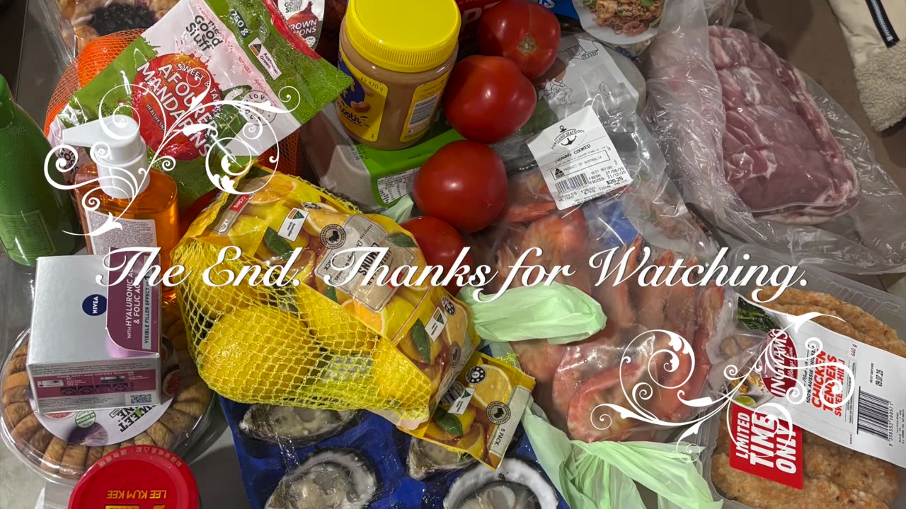 Supermarket Shopping...