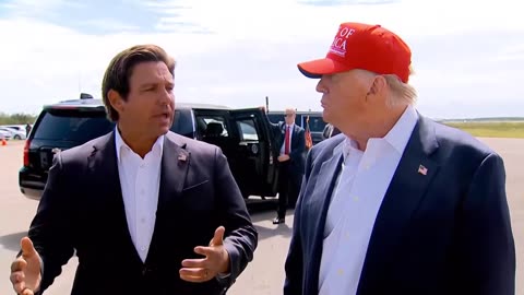 Trump touts 'Alligator Alcatraz' after landing at Florida detention center with DeSantis, Noem
