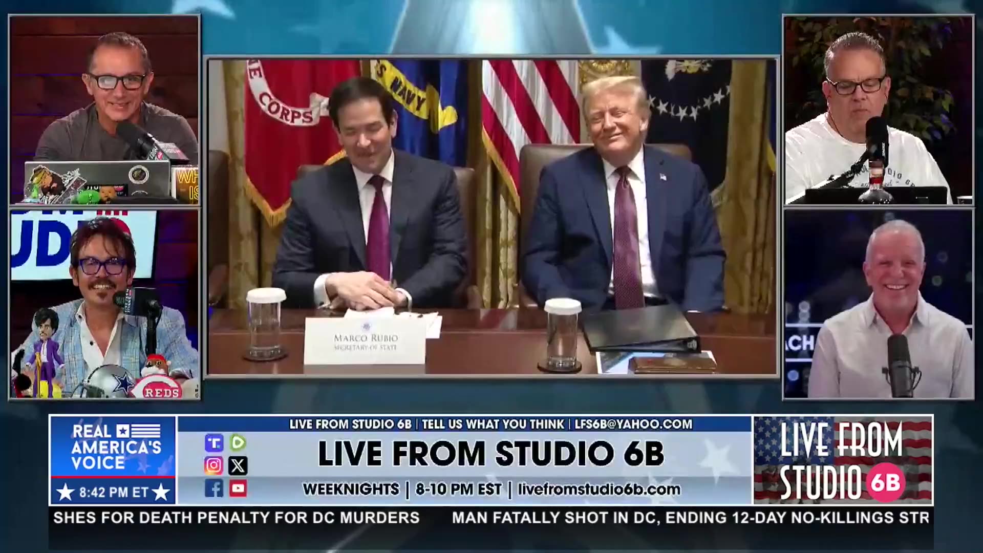 SECRETARY RUBIO CRACKS A JOKE DURING TRUMP CABINET MEETING