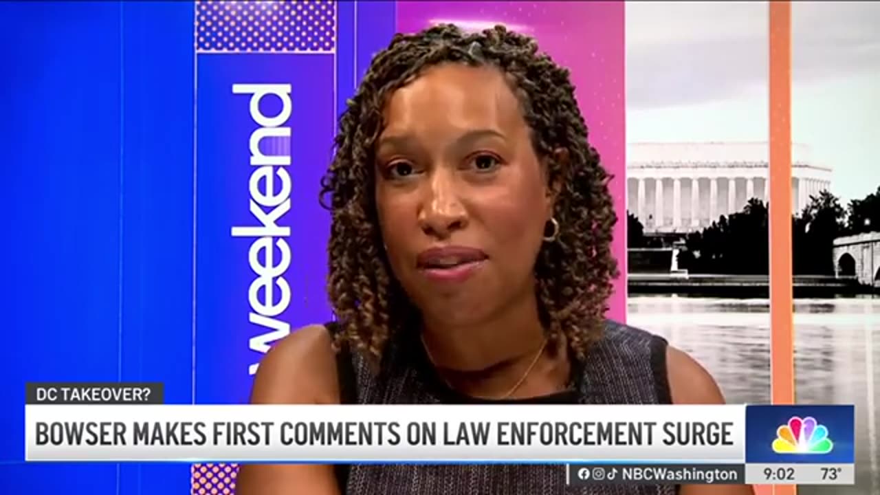 DC Mayor Bowser makes first comments about increase of law enforcement in DC