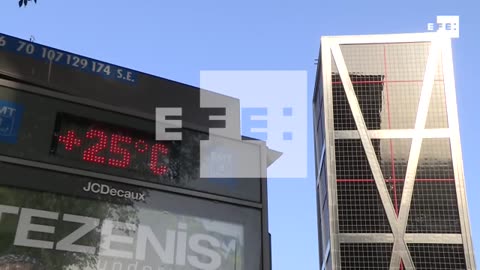 Alerta por calor en España
