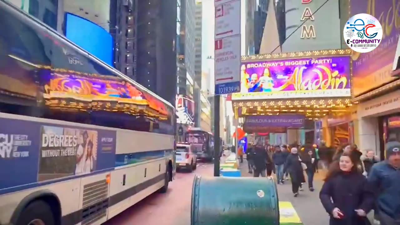 Time Square Usa - Manhattan City - Shabbir Infotainment