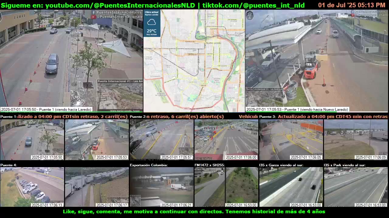 Puentes Internacionales NLD (Youtube / TikTok)