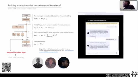 ActInf GuestStream 120.1 ~ Temporal Cognition and the Emergent Properties of Consciousness