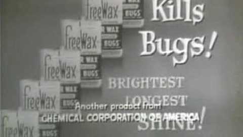 Commercial - Free Wax Floor Wax (Kills Bugs)