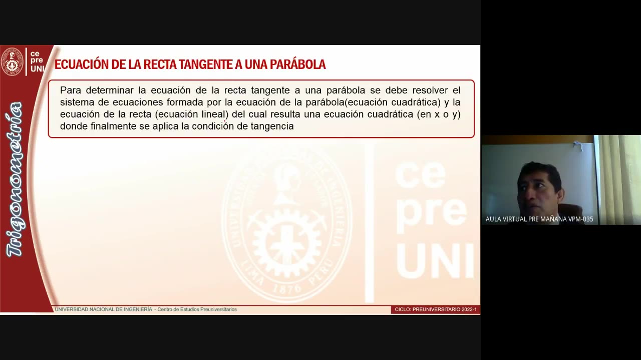 CEPRE UNI 2022 - 1 | Semana 17 | Trigonometría S2