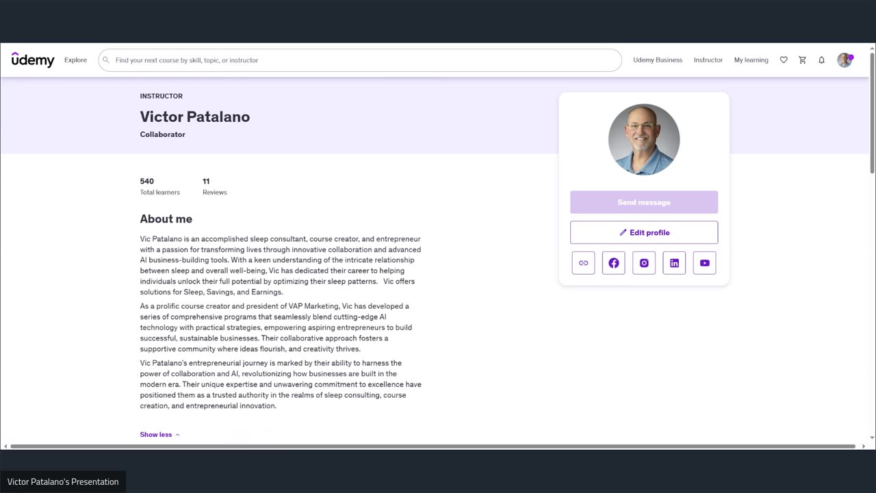 Profile Perfection Udemy (Unofficial) 5