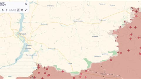 Zaporizhzhia region over the past month: heavy fighting continues in the Hulyaipole sector.