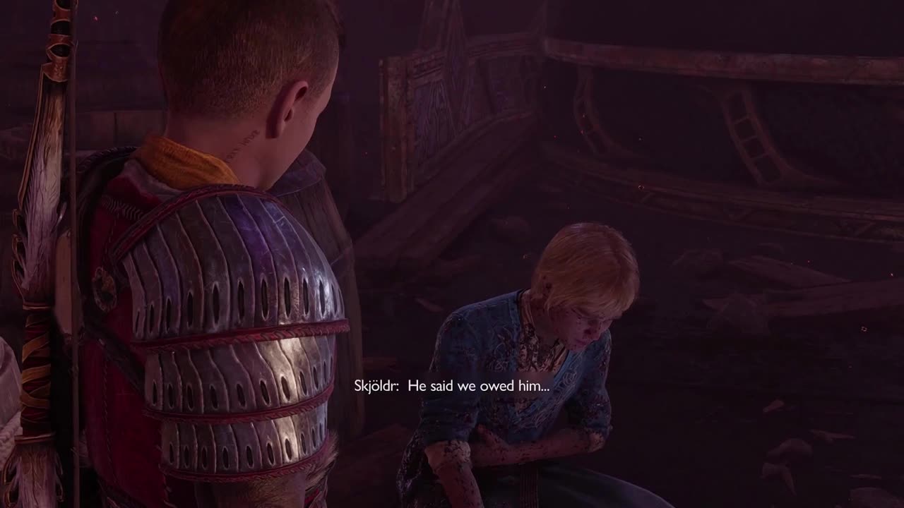 Kinda wisheds Atreus can transform to the bear more often.