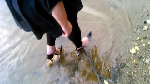 Wet Look in High Heels