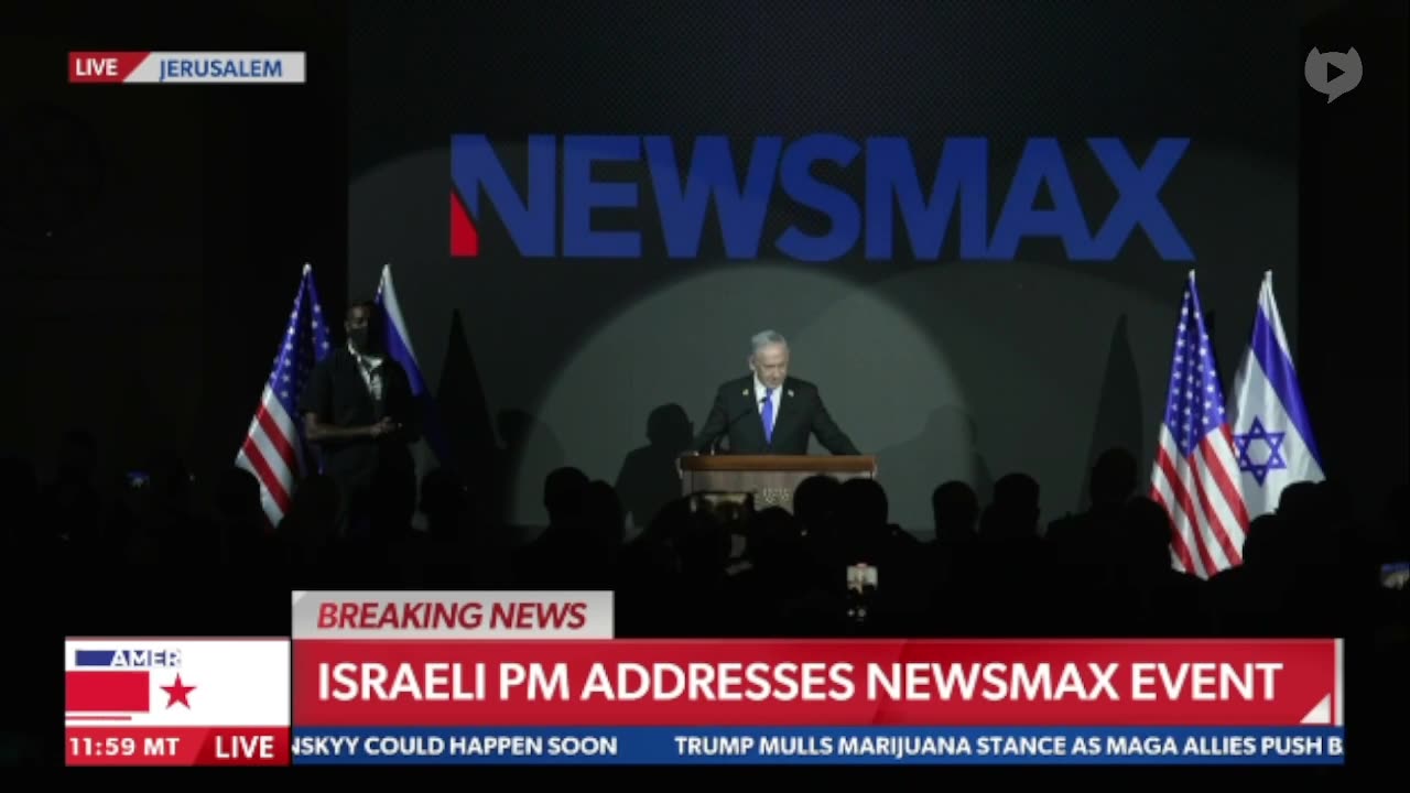 Newsmax CEO Christopher Ruddy says that after October 7th "we all became Israelis."