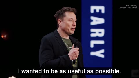 Elon Musk: I Didn’t Plan Success—Just Wanted to Be as Useful as Possible
