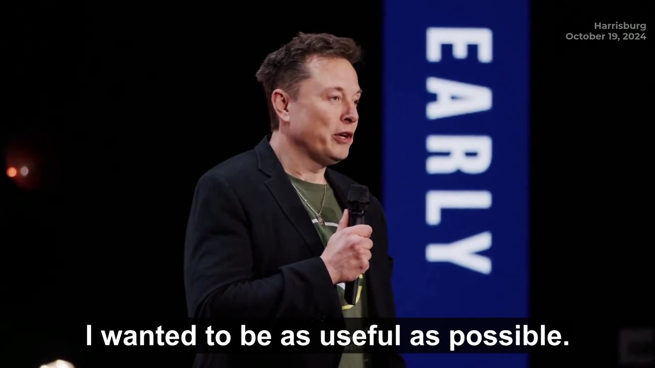 Elon Musk: I Didn’t Plan Success—Just Wanted to Be as Useful as Possible