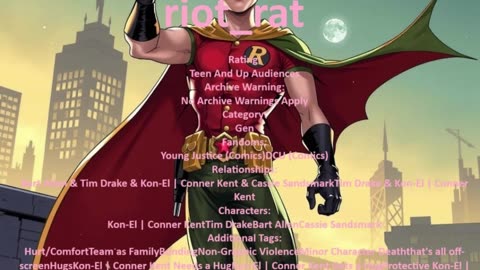 Fanfiction- Batman:It's Company by Policy riot_rat