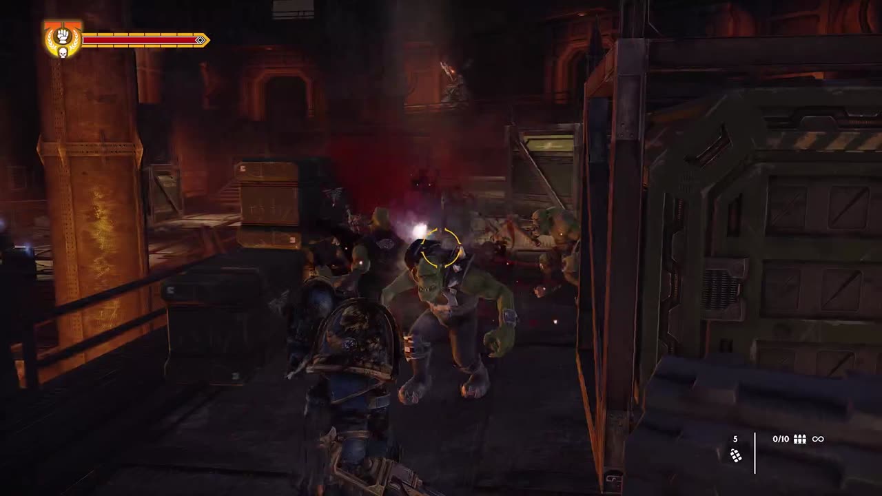 Lets Play Warhammer 40,000 Space Marine Part 3