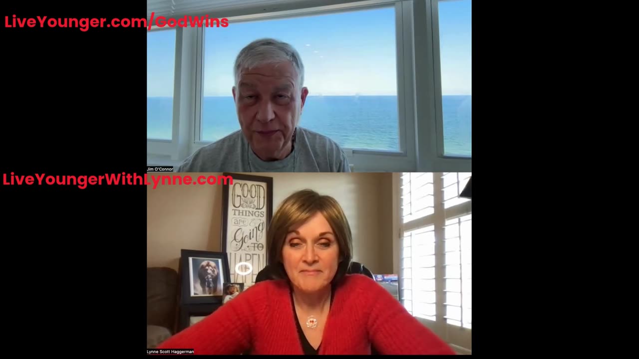 Two Enlightened Friends, Lynne Scott Haggerman & Bishop Jim, Ep 13, Biblical Truth, God Wins