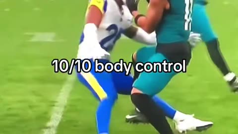 Rams player has gone viral for having PERFECT BODY CONTROL