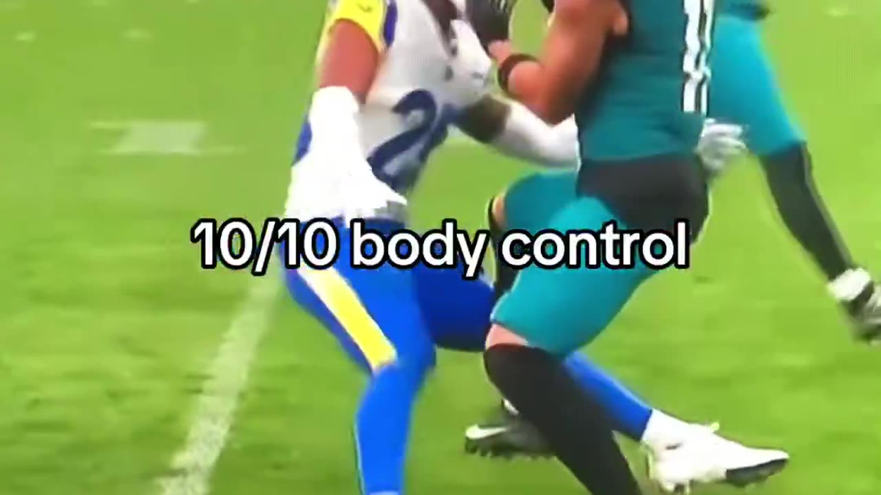 Rams player has gone viral for having PERFECT BODY CONTROL