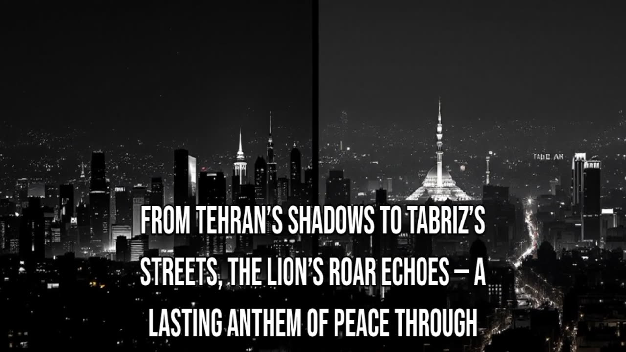 Rising Lion (song based on headlines from Israel surgical strike)
