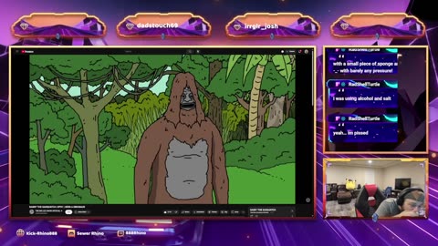 Big chillin DROP A FOLLOW, COME CHAT! !BLERP !TTS