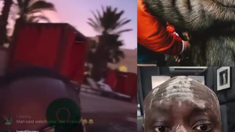 Dj Tunez enter Carter Efe on this live oo! See how he do am, he say make he "watch him spit"