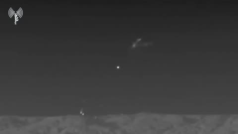 IDF Spokesperson: Special footage: Attack helicopter intercepts two drones during