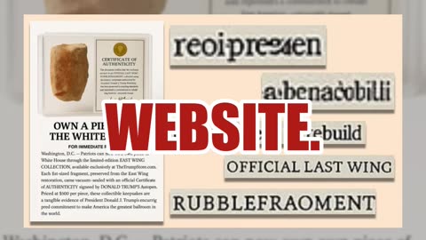 Fact Check: Trump Admin Did NOT Issue Press Release Offering 'A Piece Of The White House',