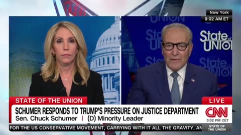 D-Sen Chuck Schumer Says Trumps Threat To Democracy