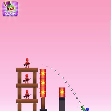 Bazooka Boy Game Level 45