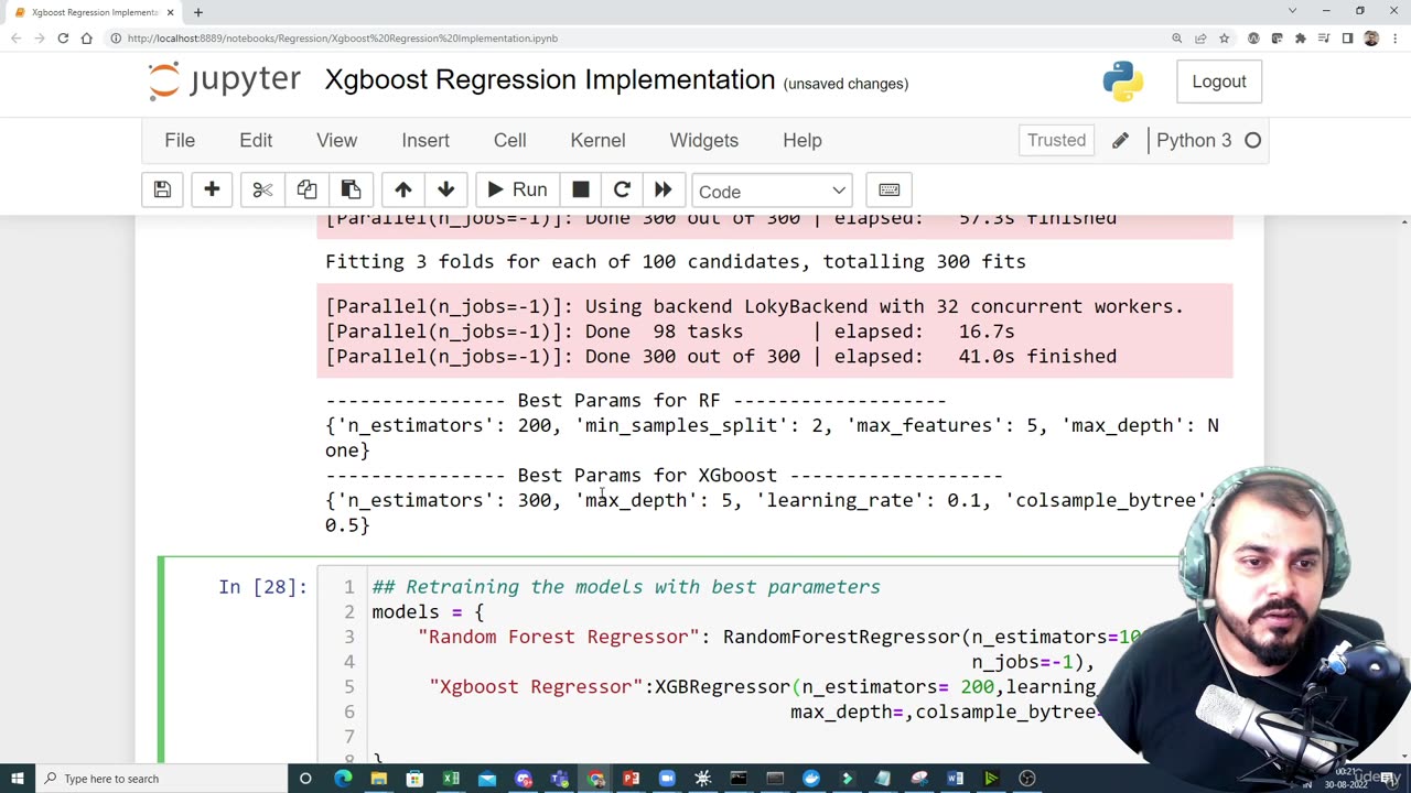 35.4 Xgboost Regressor Training Krish Naik ML