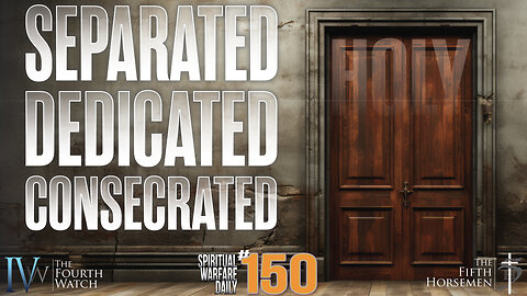 How to get closer to God: Re-Dedicate your life and become separated, consecrated and Holy in #Jesus