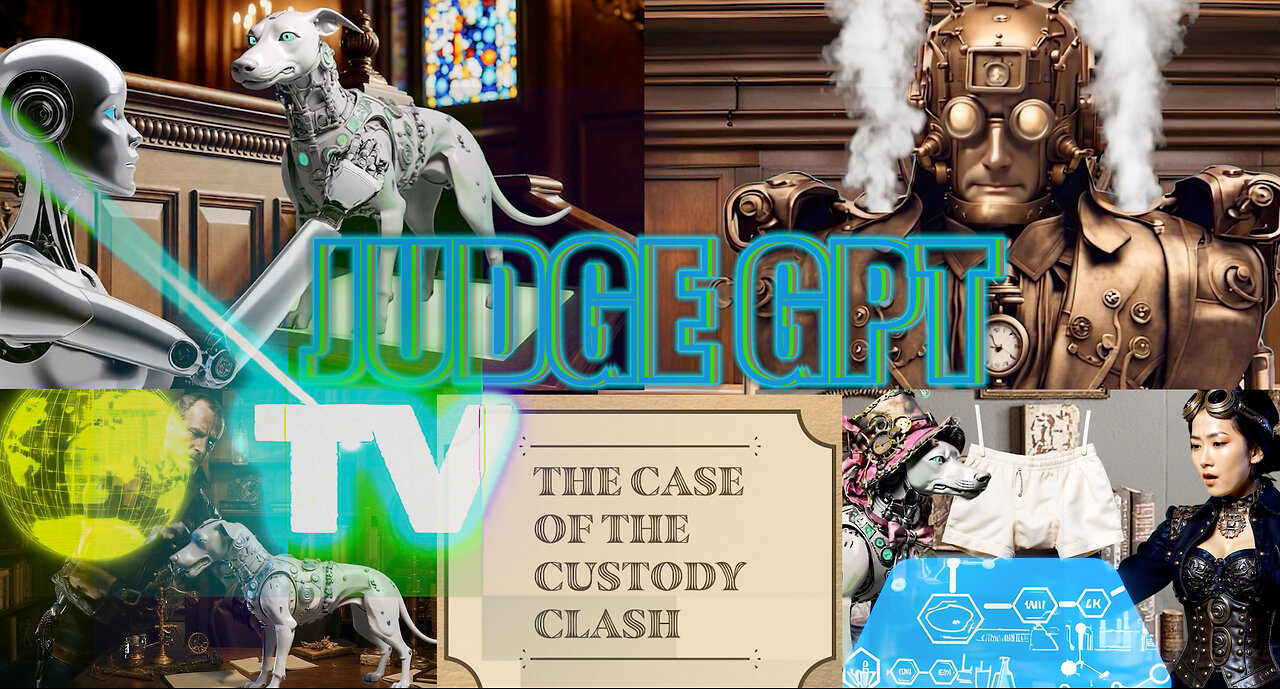 Judge GPT TV Ep5: The Custody Clash | Steampunk Courtroom Series
