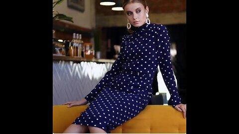 Polka Dot Dress🖤