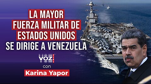 La mayor fuerza militar de Estados Unidos se dirige a Venezuela: USS Gerald R. Ford