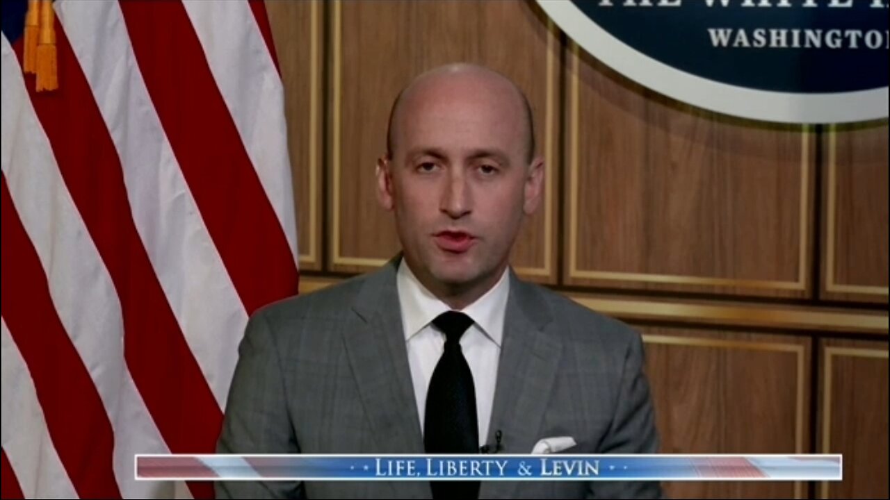 Stephen Miller: You’re Witnessing A Successionist Movement In Real Time