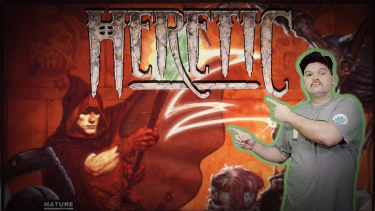 🔴LIVE - THE UC ZONE - RETRO GAMMING ON A SUNDAY! HERETIC (1994)