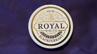 Royal White Blackcurrant (Nicotine Pouches) Review