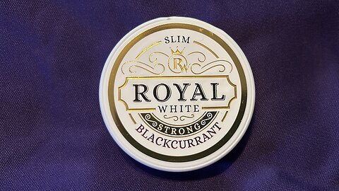 Royal White Blackcurrant (Nicotine Pouches) Review
