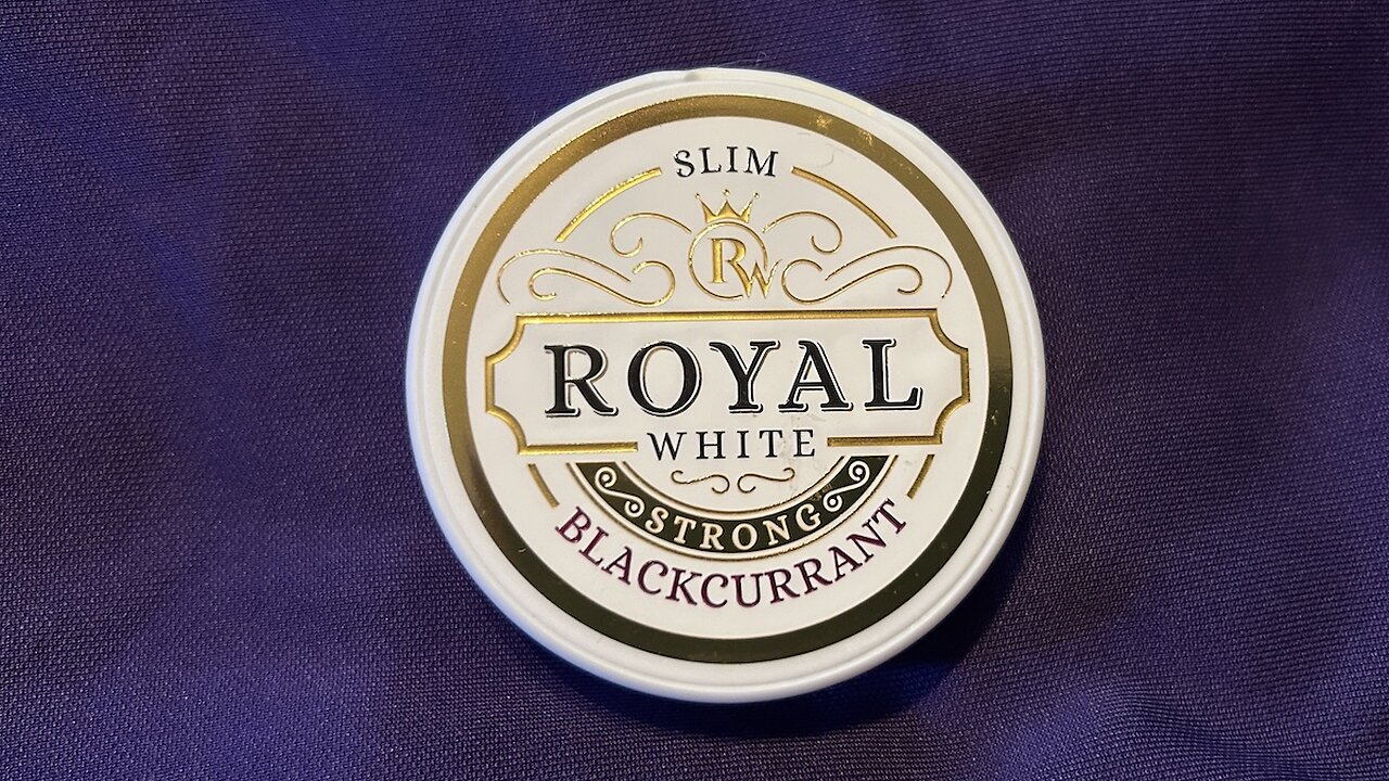 Royal White Blackcurrant (Nicotine Pouches) Review