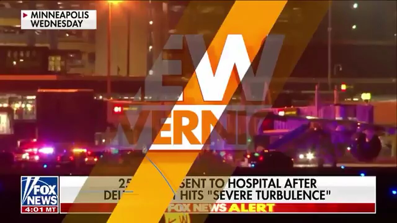 25 people hospitalized after a Delta flight suddenly dropped mid-air due to severe turbulence