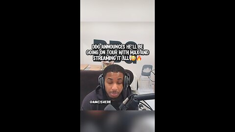 DDG annou he’ll be going on tour with Max and streaming it all #ddg #pontiacmadeddg #plaqueboymax