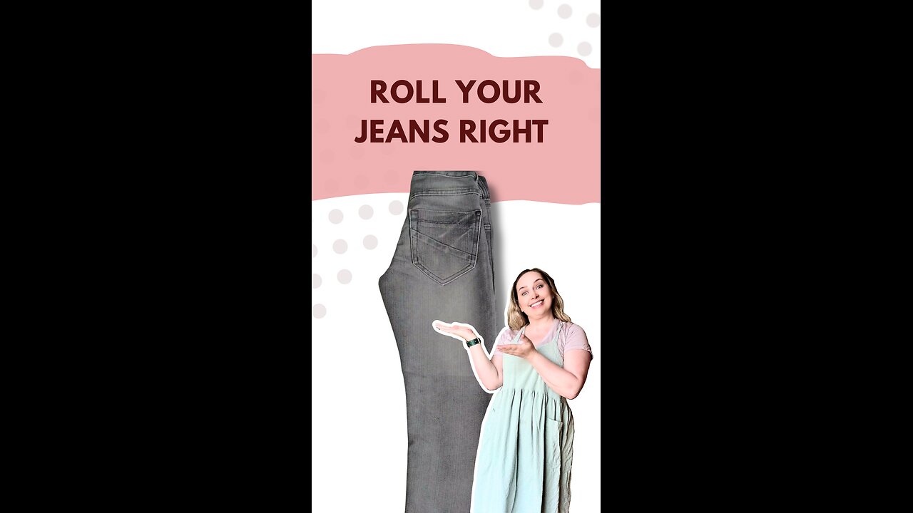 How to Fold Jeans into Perfect Rolls — Save Closet Space with This Easy Hack