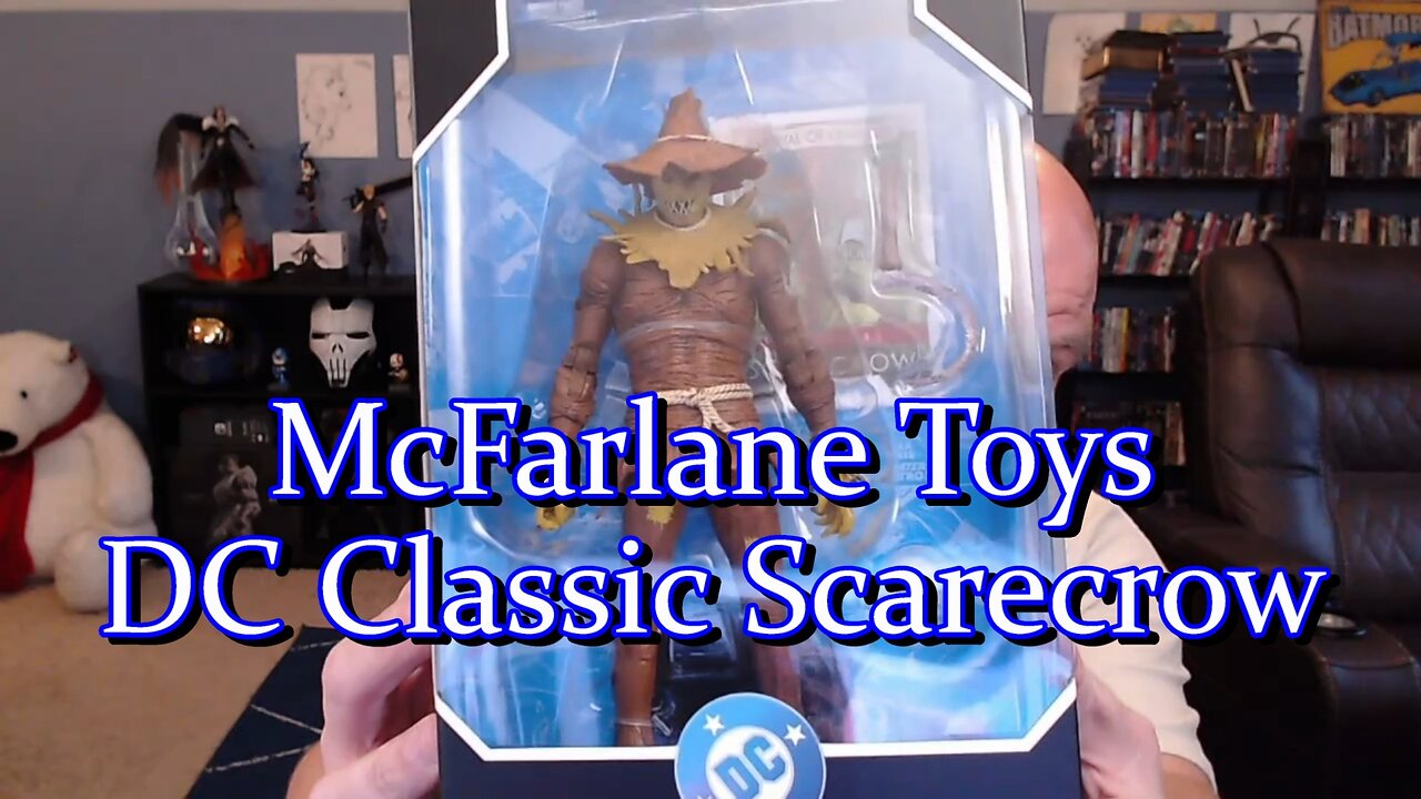 Checking Out McFarlane Toys DC Classic Scarecrow from Batman. #mcfarlanetoys #scarecrow #collection