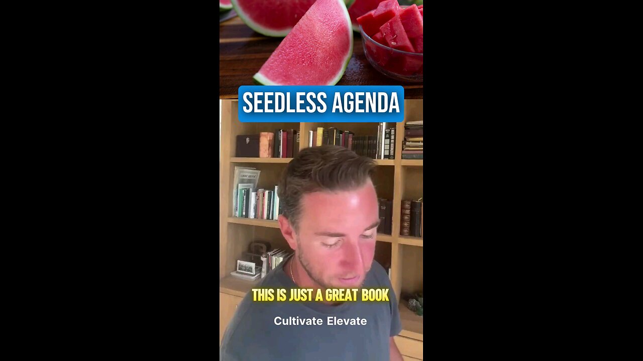 Why are most of the fruits seedless? Stone fruit seeds counter the imbalance known as cancer.