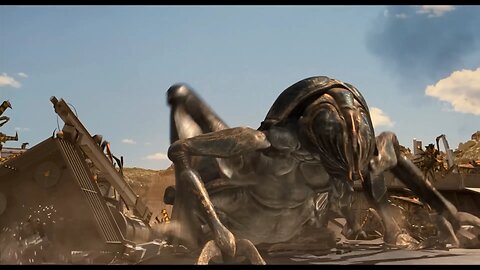Arachnids Attack the Roughnecks at Whiskey Outpost [4K CLIP] | Starship Troopers (1997)